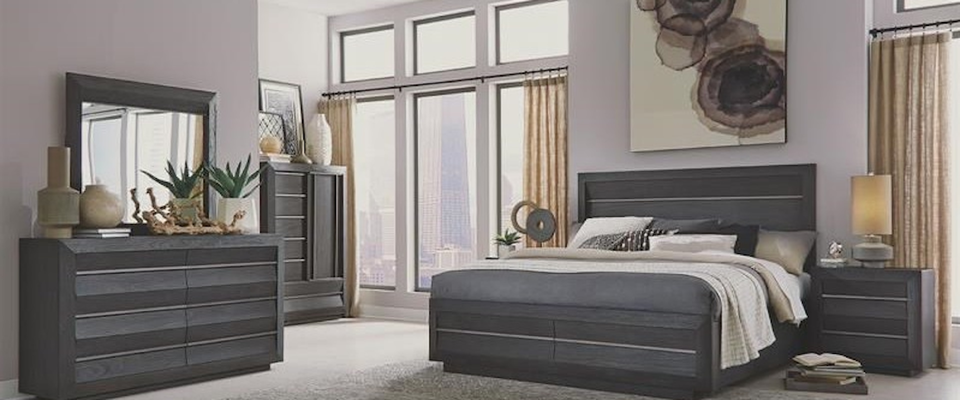 Contemporary Queen Bedroom Group